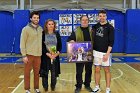 MBBall Senior Day  Men's Basketball Senior Day. - Photo By: KEITH NORDSTROM : Wheaton, basketball, Senior Day